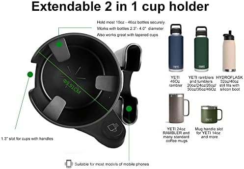 Vue 6 de Honeteek Portegobelet Extensible Reglable