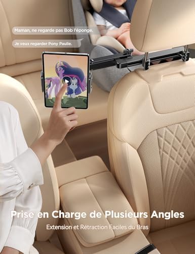 Vue 5 de Joyroom Support Tablette Voiture