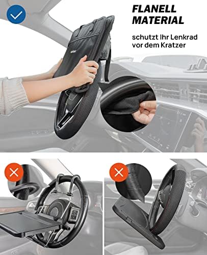 Vue 2 de Plateau Volant Voiture Table