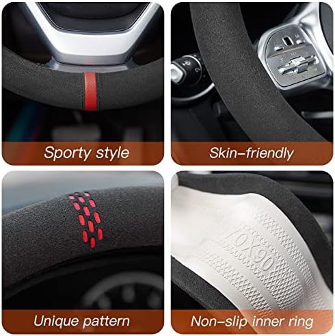 Vue 4 de Zatooto Couvre Volant Voiture