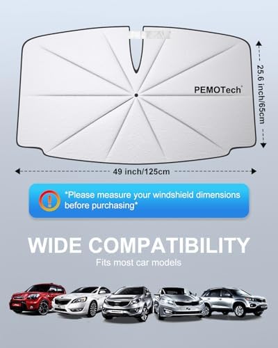 Vue 5 de Pemotech Paresoleil Pour Parebrise