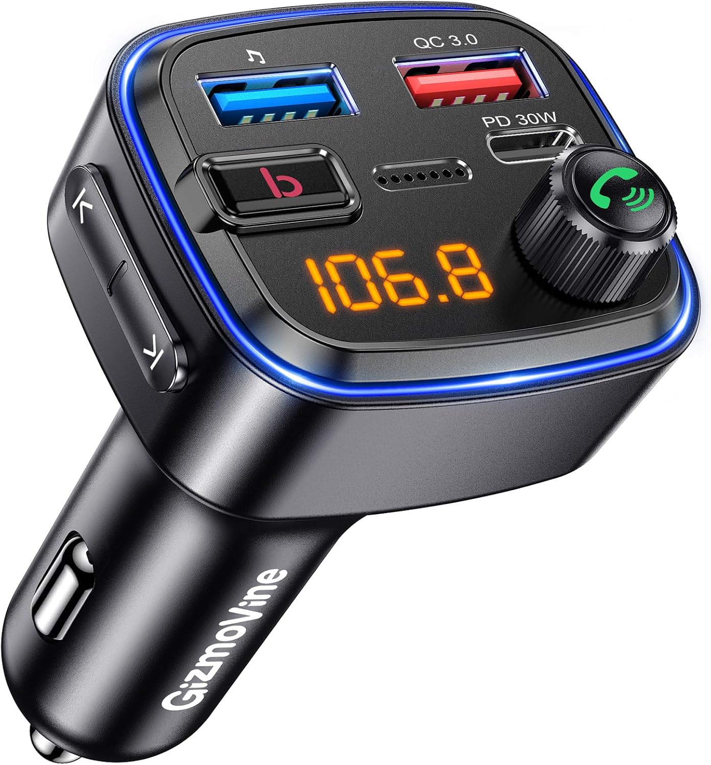 Gizmovine Emetteur Bluetooth Voiture