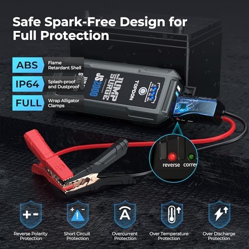 Vue 5 de Topdon Booster Batterie Js