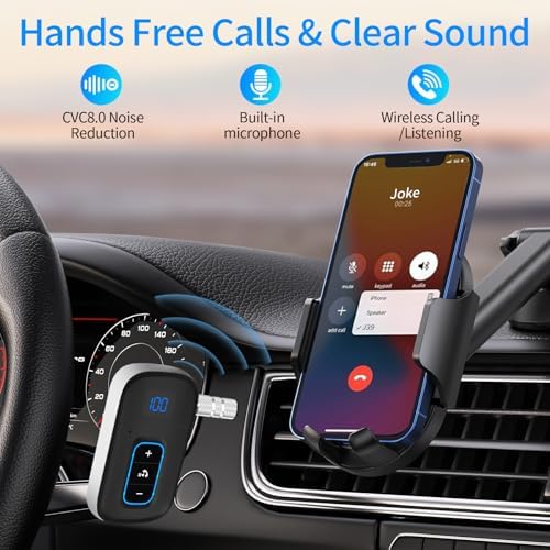 Vue 2 de Recepteur Bluetooth Voiture Adaptateur