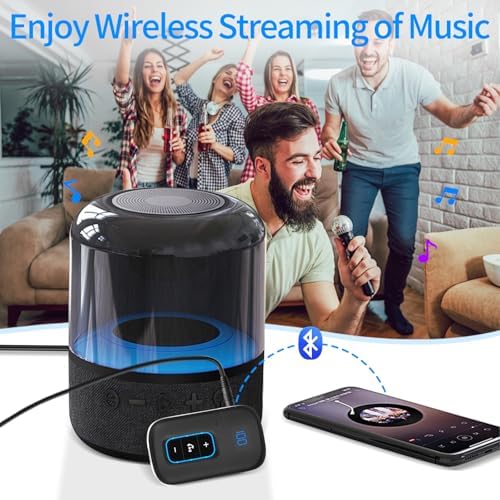 Vue 3 de Recepteur Bluetooth Voiture Adaptateur