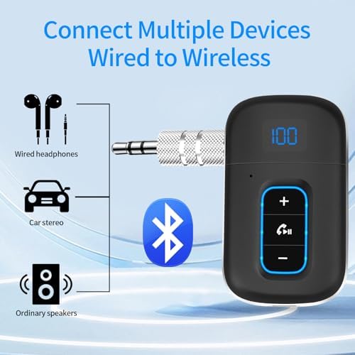 Vue 4 de Recepteur Bluetooth Voiture Adaptateur