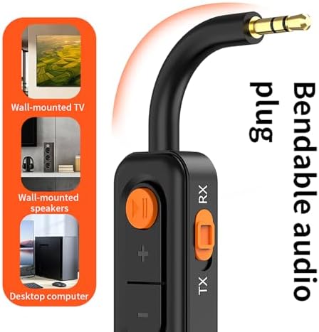 Vue 4 de Adaptateur Bluetooth Voiture Recepteur