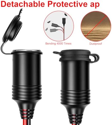 Vue 5 de Ftm Rallonge Allume Cigare