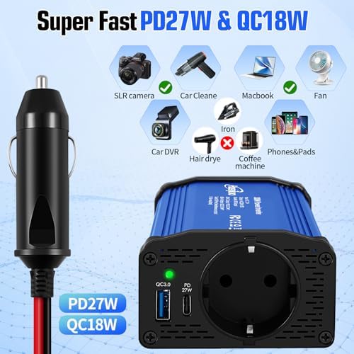 Vue 3 de Hoenjuno Onduleur Convertisseur