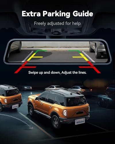 Vue 6 de Wolfbox Retroviseur Dash