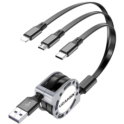 Multiusb Retractable Cable De