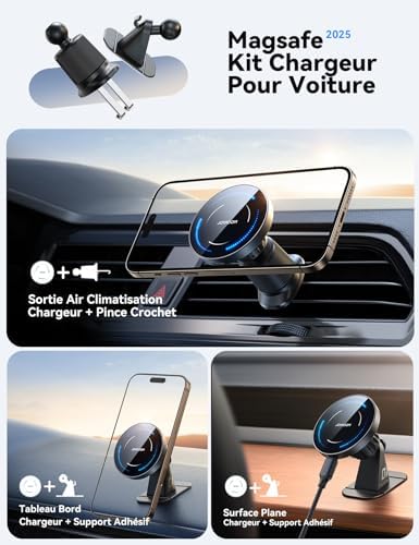 Vue 2 de Joyroom Support Telephone Voiture