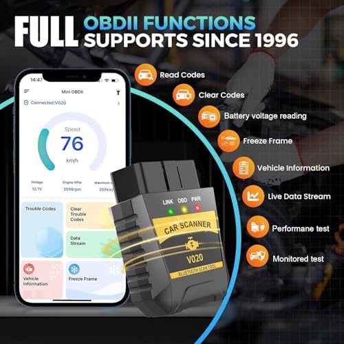 Vue 2 de Obd Diagnostic Auto Valise