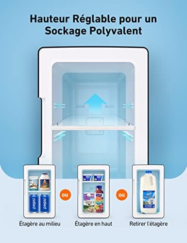 Vue 7 de Astroai Mini Frigo De