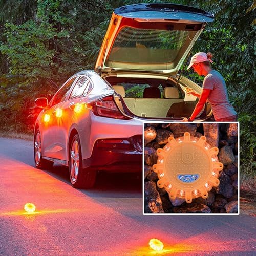 Vue 4 de Pcs Gyrophare Ledclignotant Routier