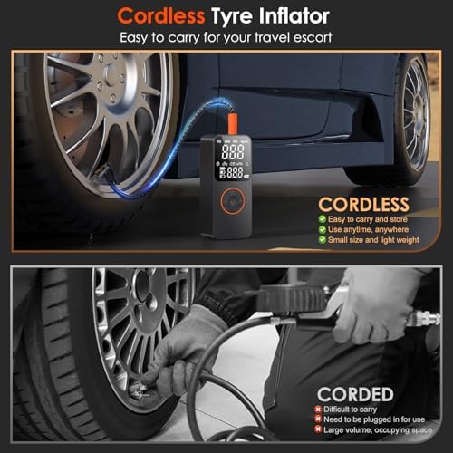 Vue 7 de Gonfleur Pneus Voiture Compresseur