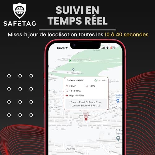 Vue 2 de Safetag Mag Traceur