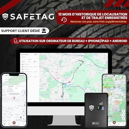 Vue 4 de Safetag Mag Traceur