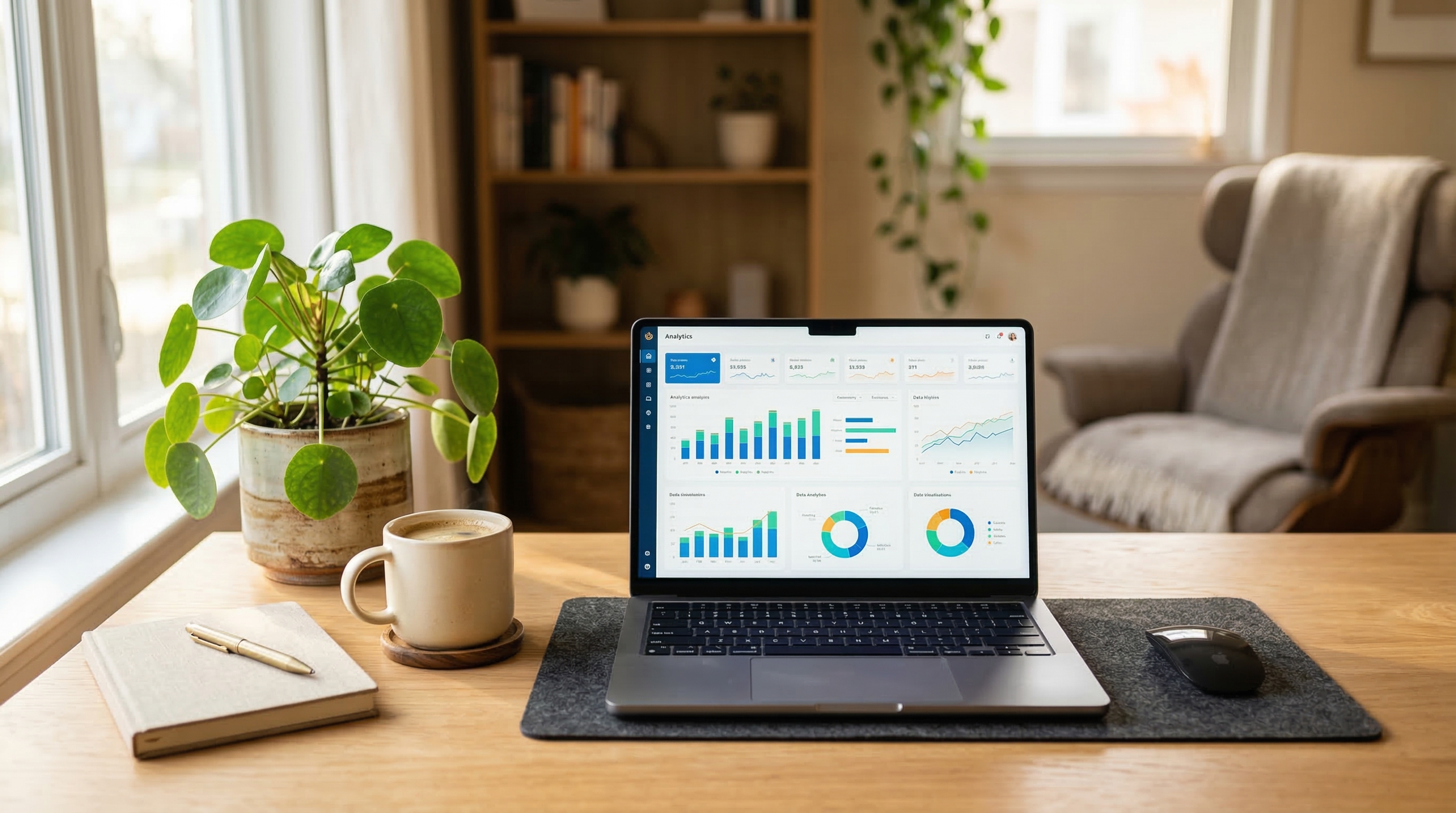 Person working on laptop building a digital business