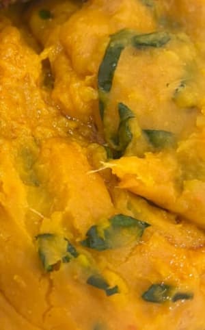 Yam porridge 