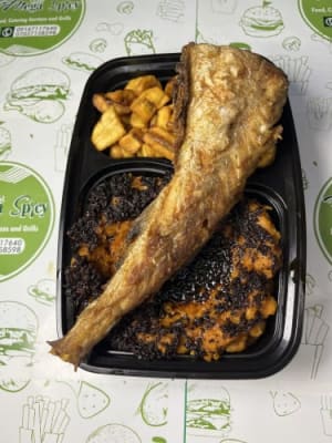 3 ewa-ganyin Panla fish n plantain 