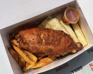 Peppered Turkey + Fries + Sauce