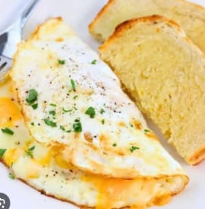 Extra fried egg
