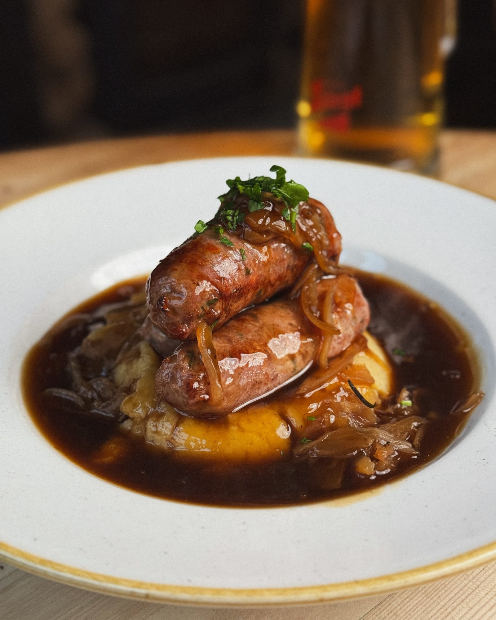 2 for £22 Bangers & Mash 