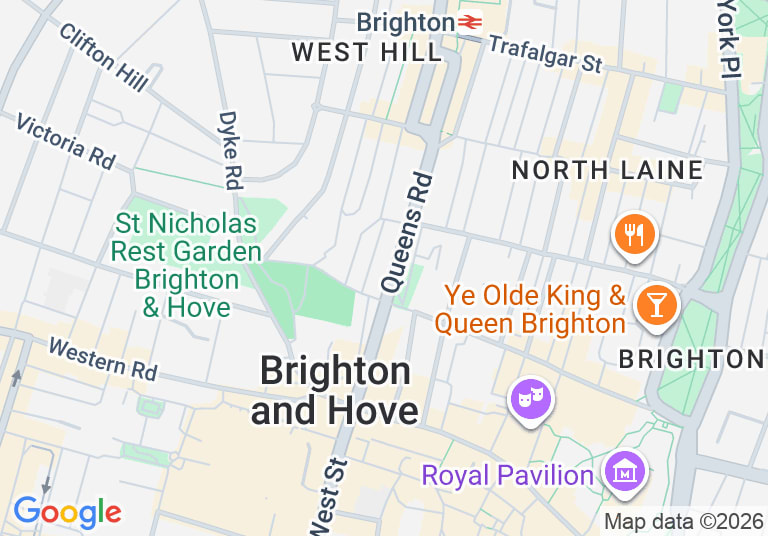 Map showing CK Bistro