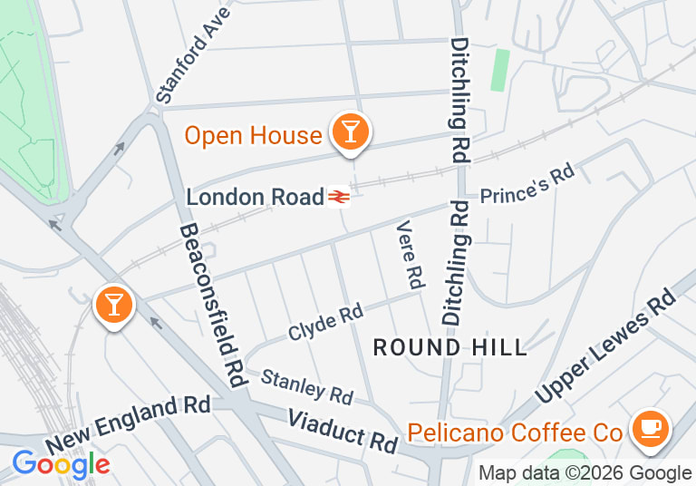 Map showing The Signalman