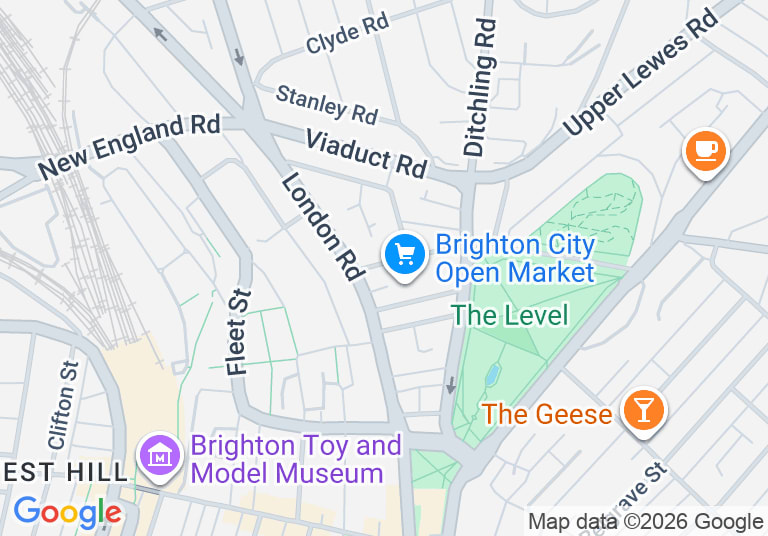 Map showing Bonsai Plant Kitchen