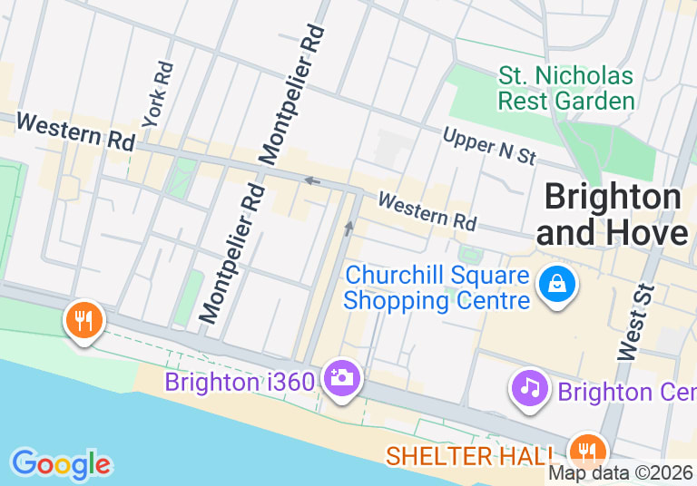 Map showing Bincho Yakitori