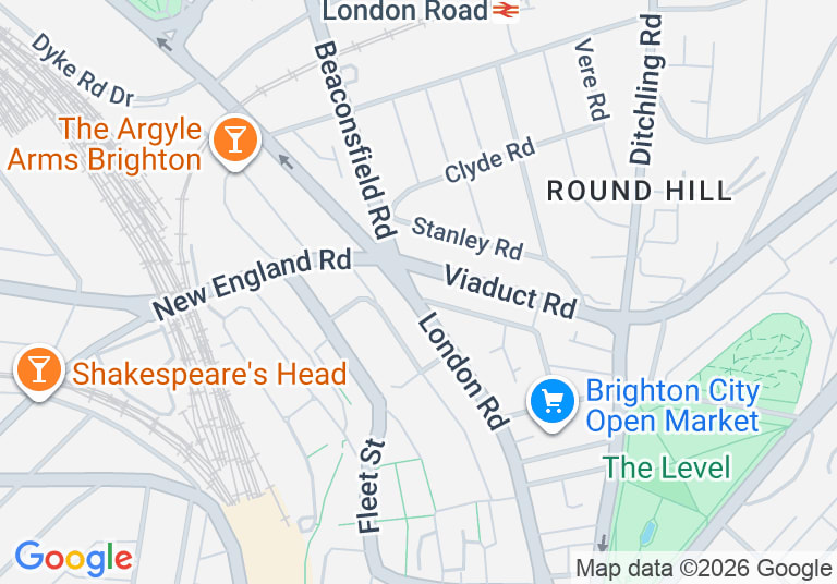 Map showing Fatto a Mano (Preston Circus)
