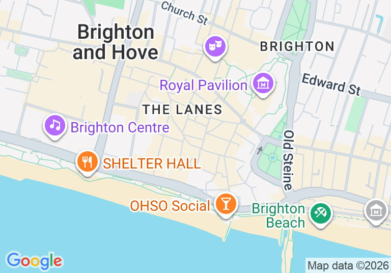 Map showing Lost in the Lanes