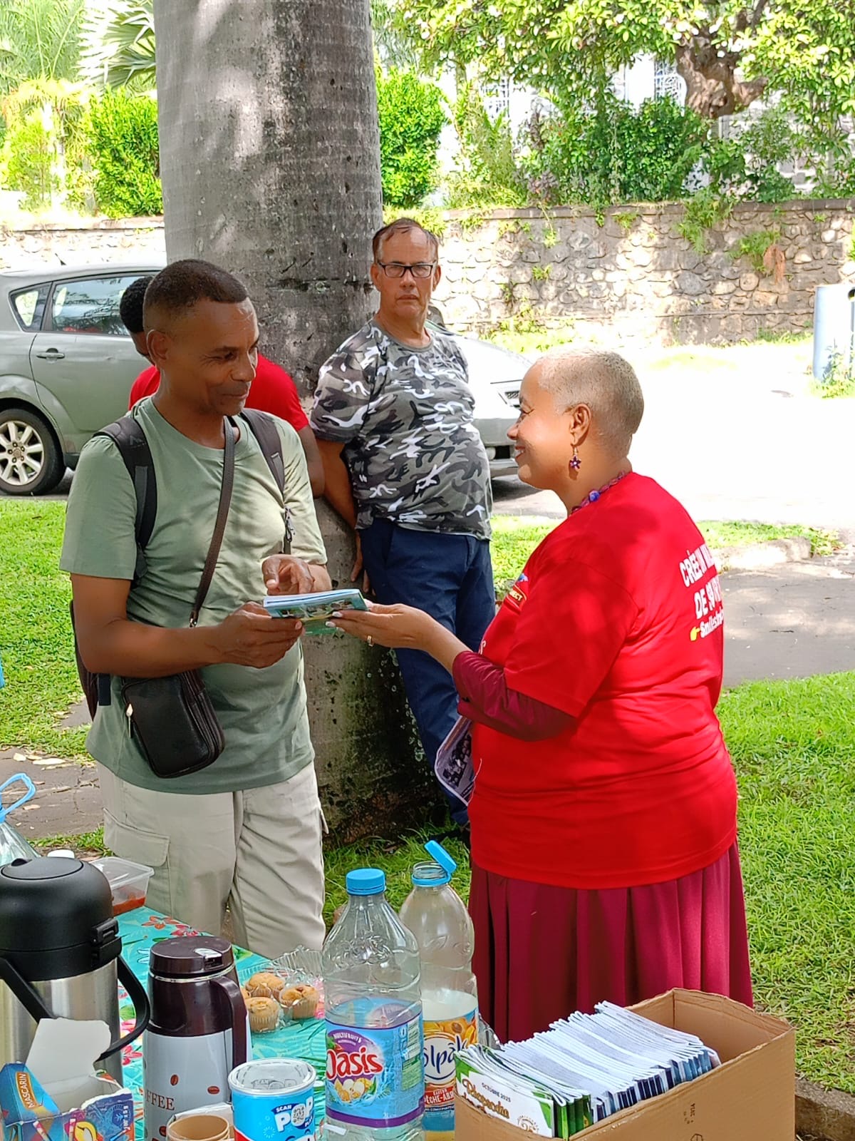 Outreach in Reunion Island