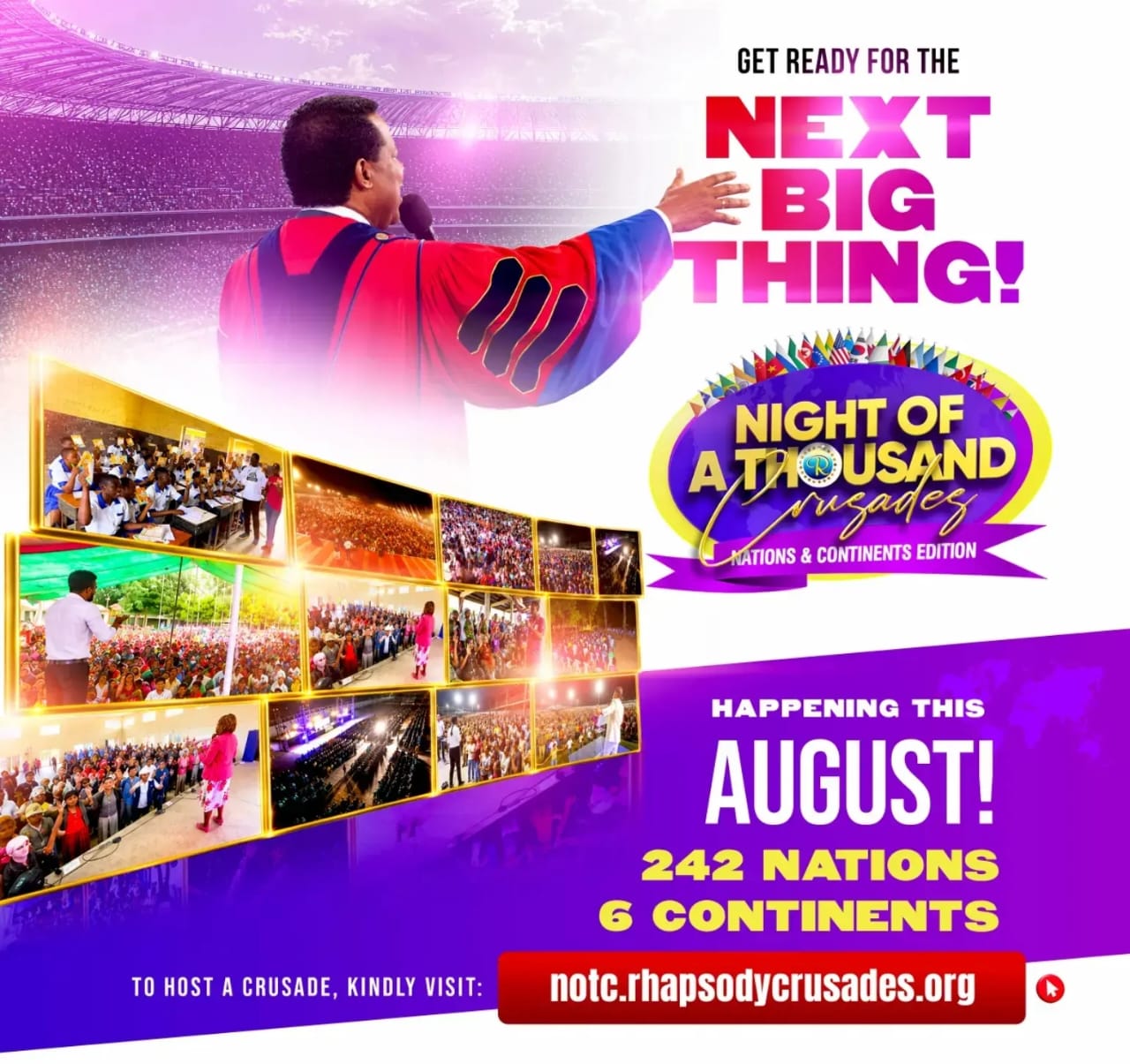 Night of a Thousand Crusades 2026 event poster