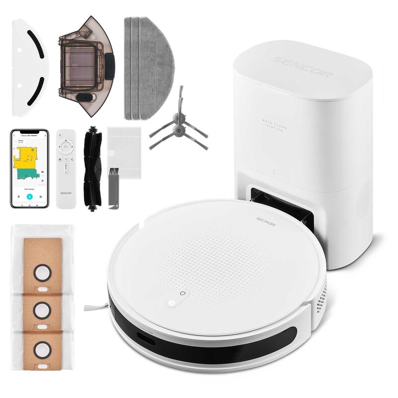 Sencor SRV 7485WH რობოტი მტვერსასრუტი