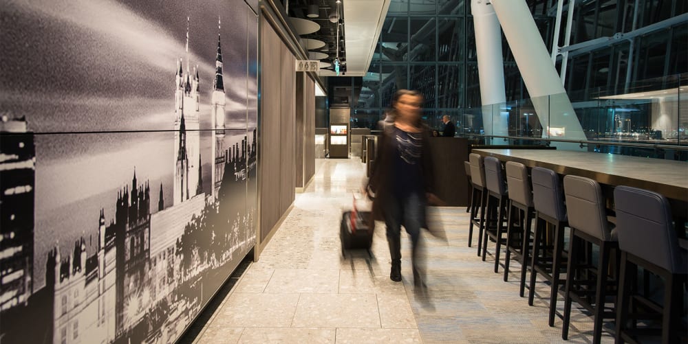 Plaza Premium Lounge Departures Terminal 5