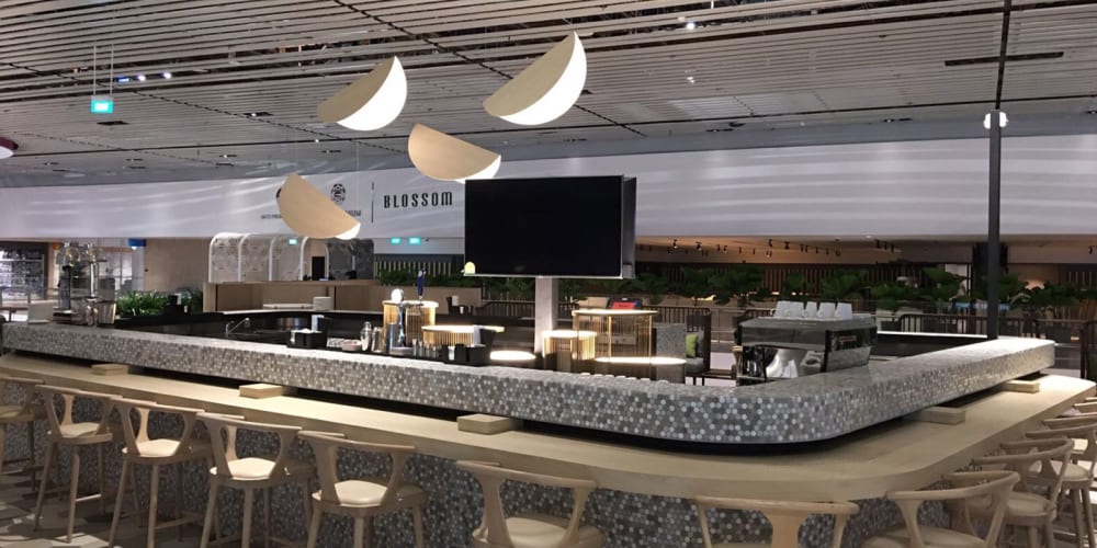 Plaza Premium Lounge BLOSSOM SATS  International Departures