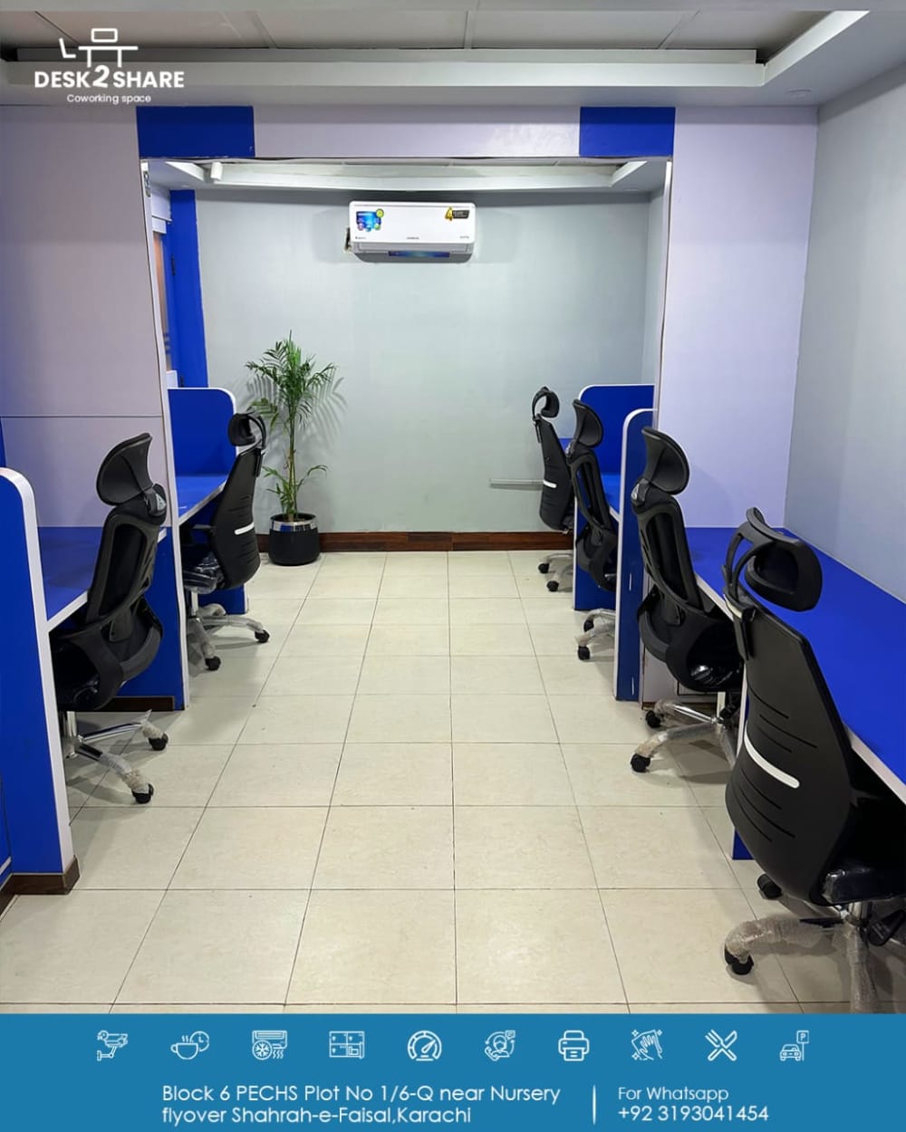 Desk2Share Co-Working Space