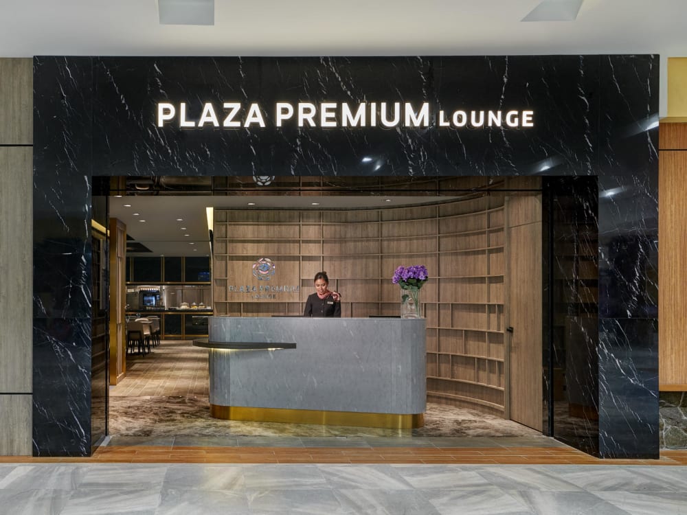 Plaza Premium Lounge Departure Hall Outside