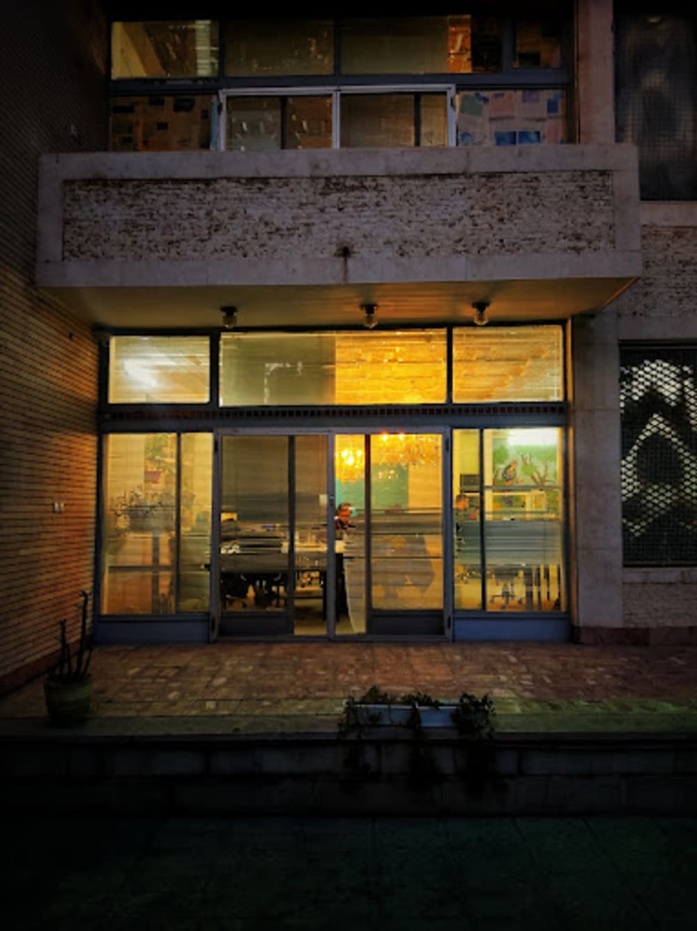 Blue-White Coworking Space