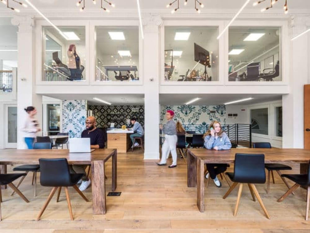 Expansive Workspace Pioneer Building