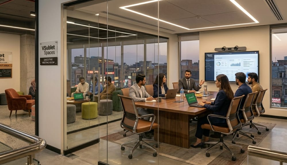 Best Coworking Space in Lahore | VSublet Spaces