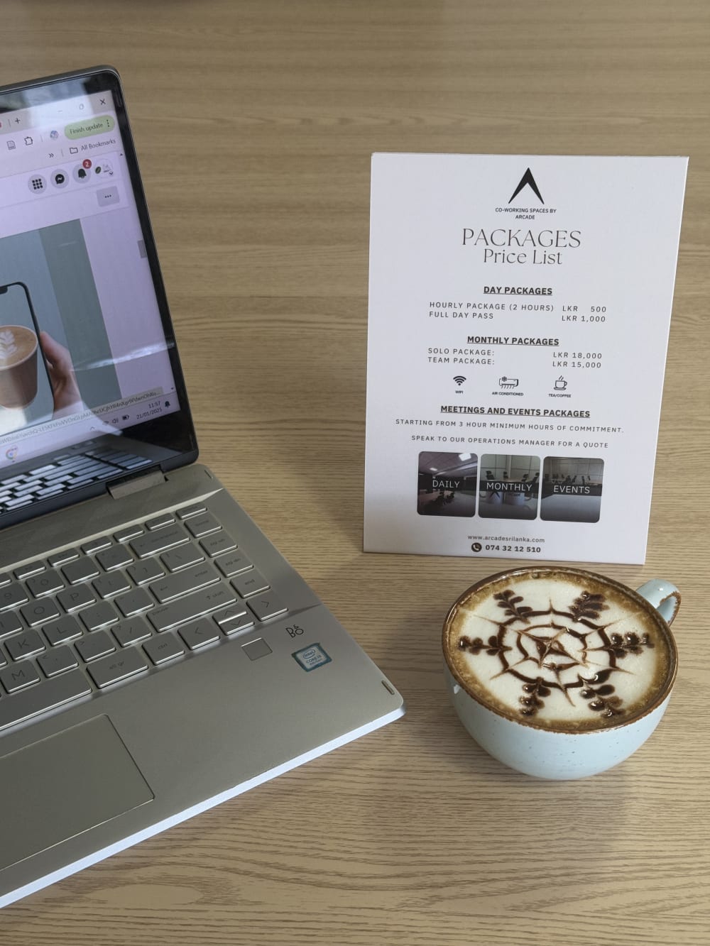 ARCADE CO-WORKING SPACE & CAFE