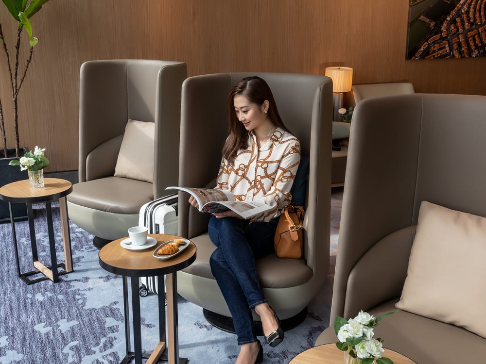 Plaza Premium Lounge Near Gate 35 Departures