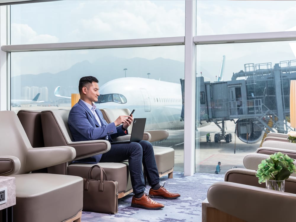 Plaza Premium Lounge Near Gate 35 Departures