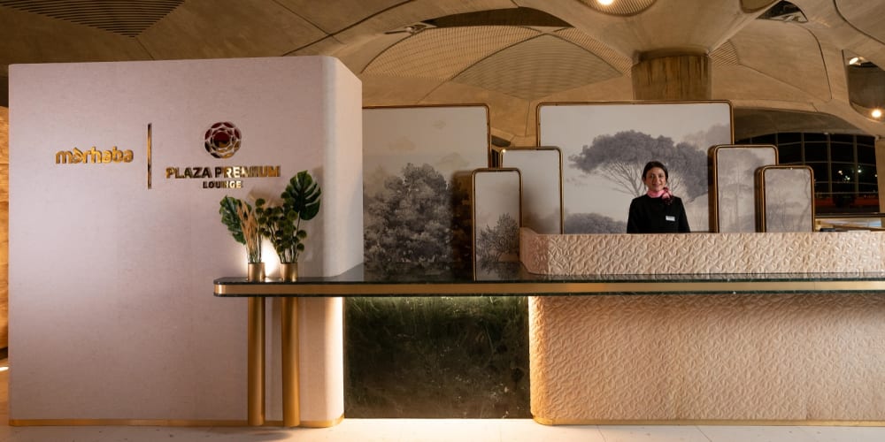 Plaza Premium Lounge marhaba Departures