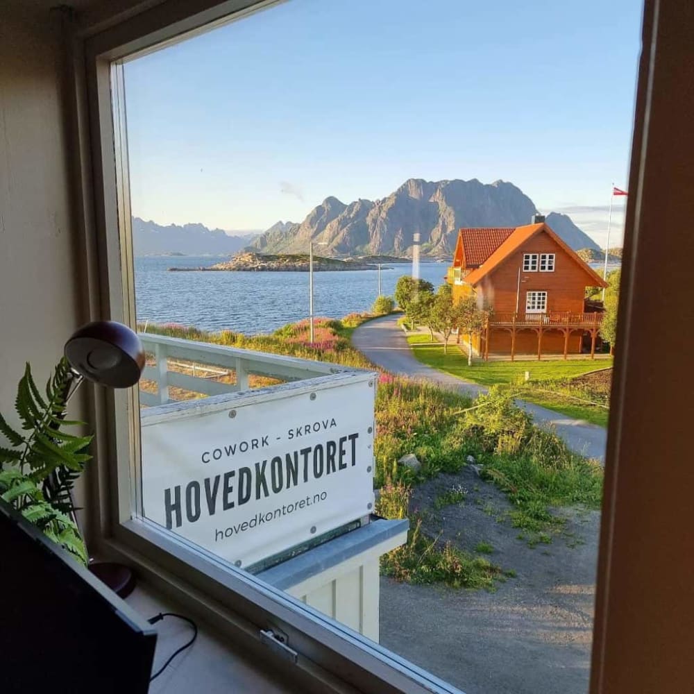 Hoved kontoret Coworking Skrova