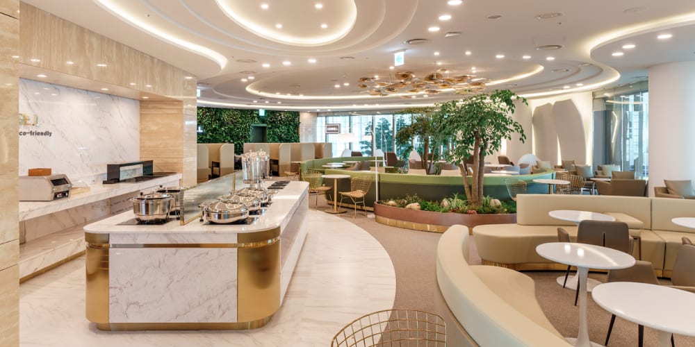 Plaza Premium Lounge The Coral International Departures